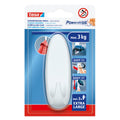 Powerstrips® Haken XL oval, 3kg, weiß TESA 59025-00000-00 TESA 59025-00000-00 XL 3kg