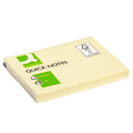 Haftnotizblock Quick Notes, 100 Blatt, 1 Stück, 76x102mm, gelb Q-CONNECT KF01410 Q-CONNECT KF01410 100BL