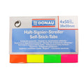 Index, 20 x 50mm, 4 x 50 Blatt, farbig sortiert DONAU 7576001PL-99 DONAU 7576001PL-99 20x50mm