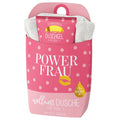 Duschgel + Handtuch Powerfrau, 200ml FÜR DICH 108712