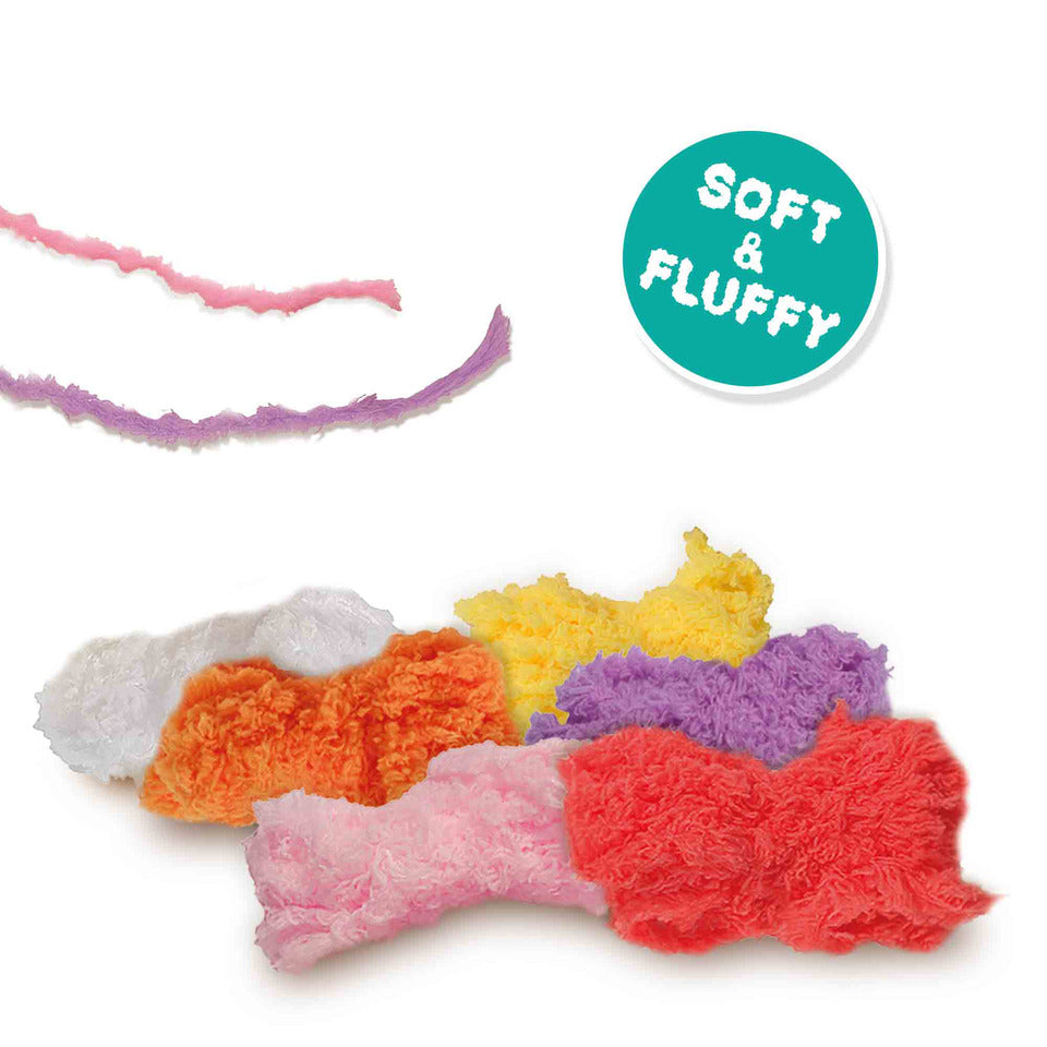 Bastelset Flauschige Tiere sticken SES CREATIVE 14043