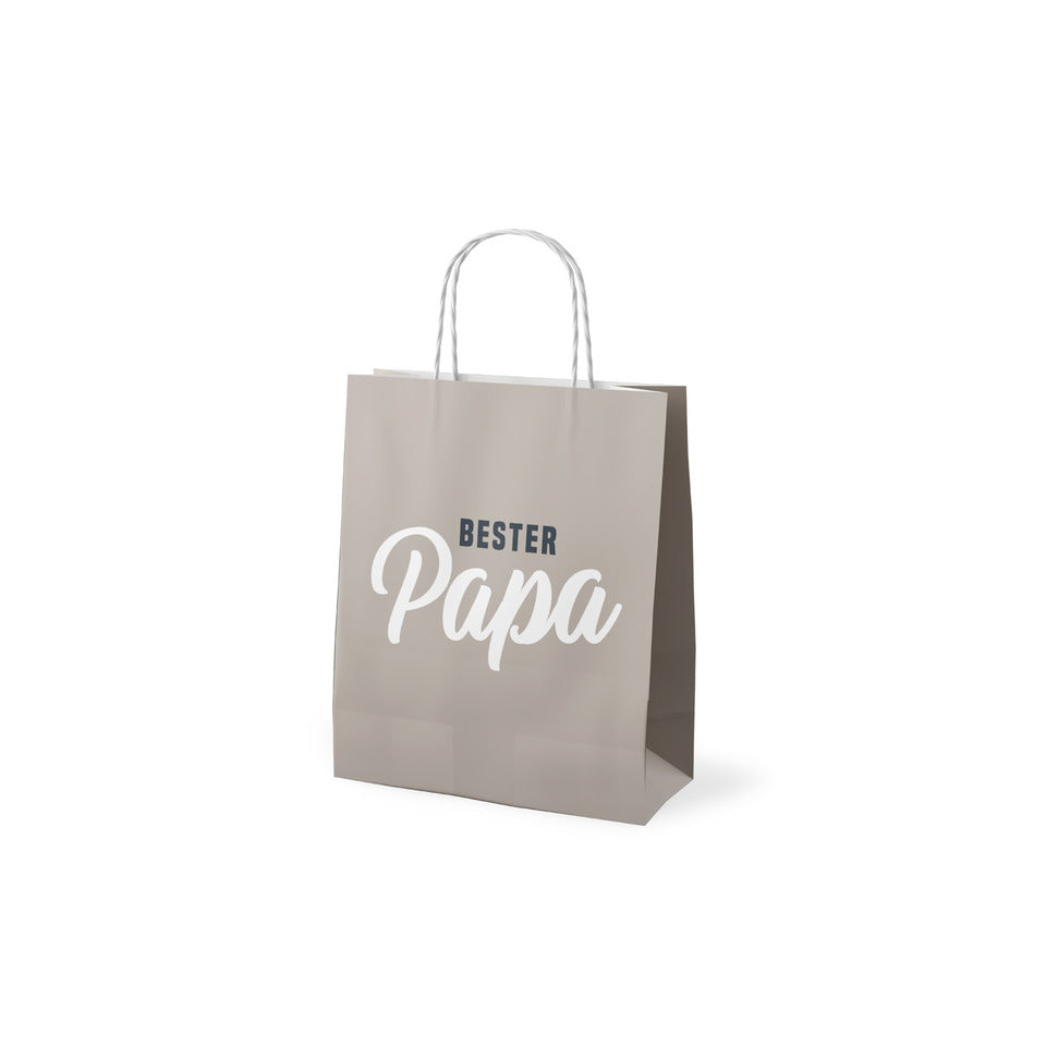 Geschenktragetasche Bester Papa, 15 x 15 x 8 cm FÜR DICH 991755 FÜR DICH 991755 24x20x8cm