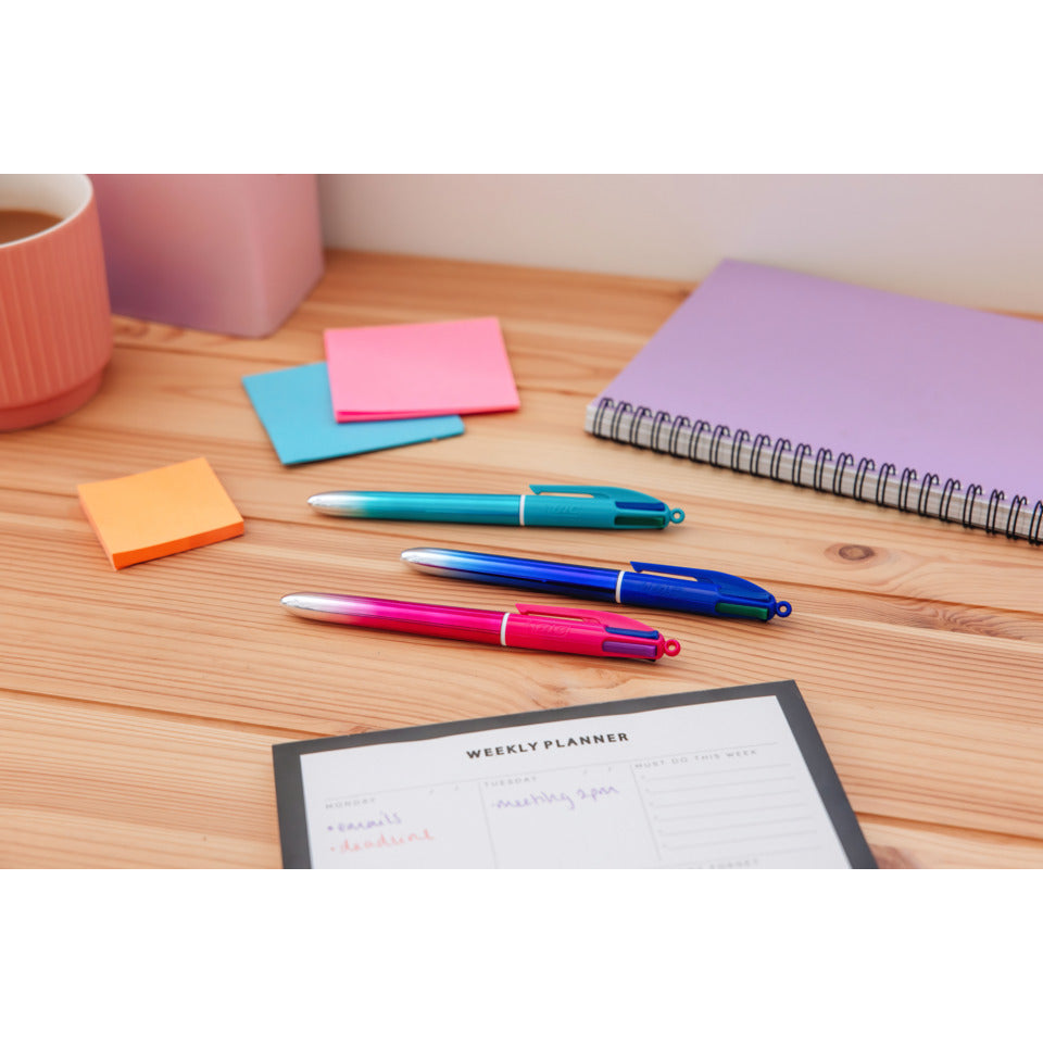 Display Vierfarbkugelschreiber 4 Colours® Smooth Gradient, 0,4mm BIC 524093 BIC 524093 Gradient im Display