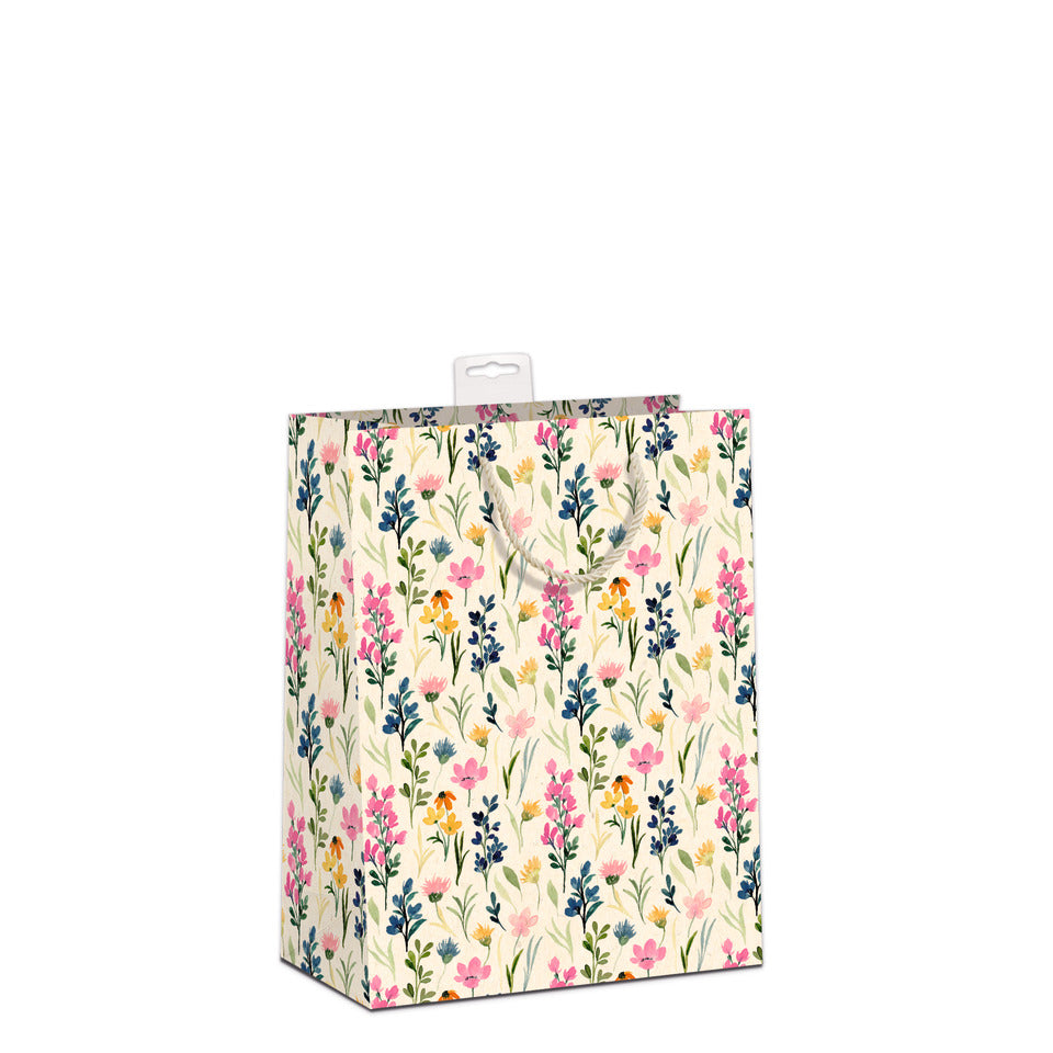 Geschenktragetasche Blumen, 23 x 18 x 10 cm SKORPION 7549-2303-M SKORPION 7549-2303-M 23x18x10cm