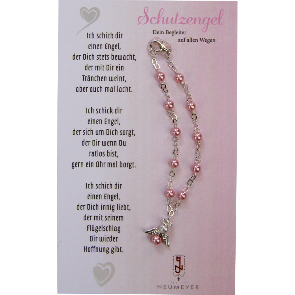 Armband mit Karte Nachfüllpack, rosa  ASCH1NFR