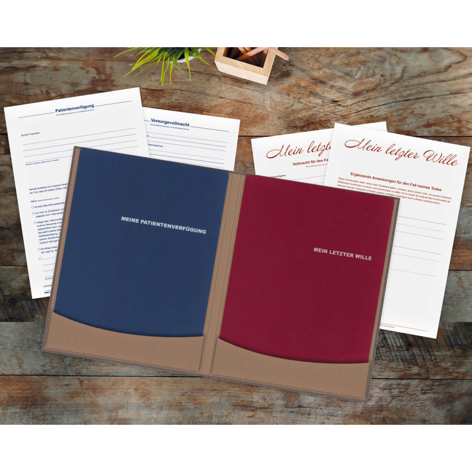 Vorsorge-Set - Patientenverfügung +Testament RNK 28992 RNK 28992 f. 1 Person