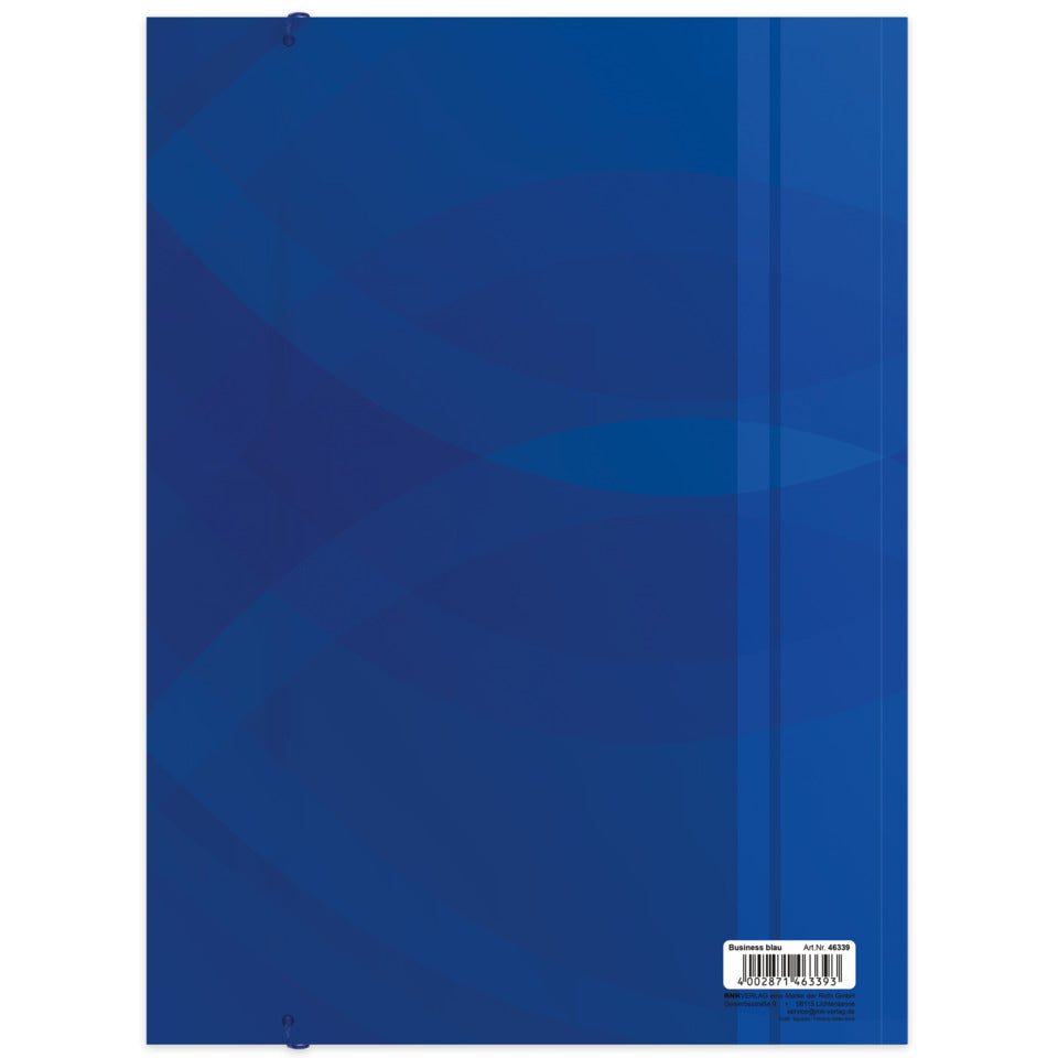 Sammelmappe Business, A4, 240 x 330mm, blau  ~ RNK 46339 RNK 46339 240x330mm