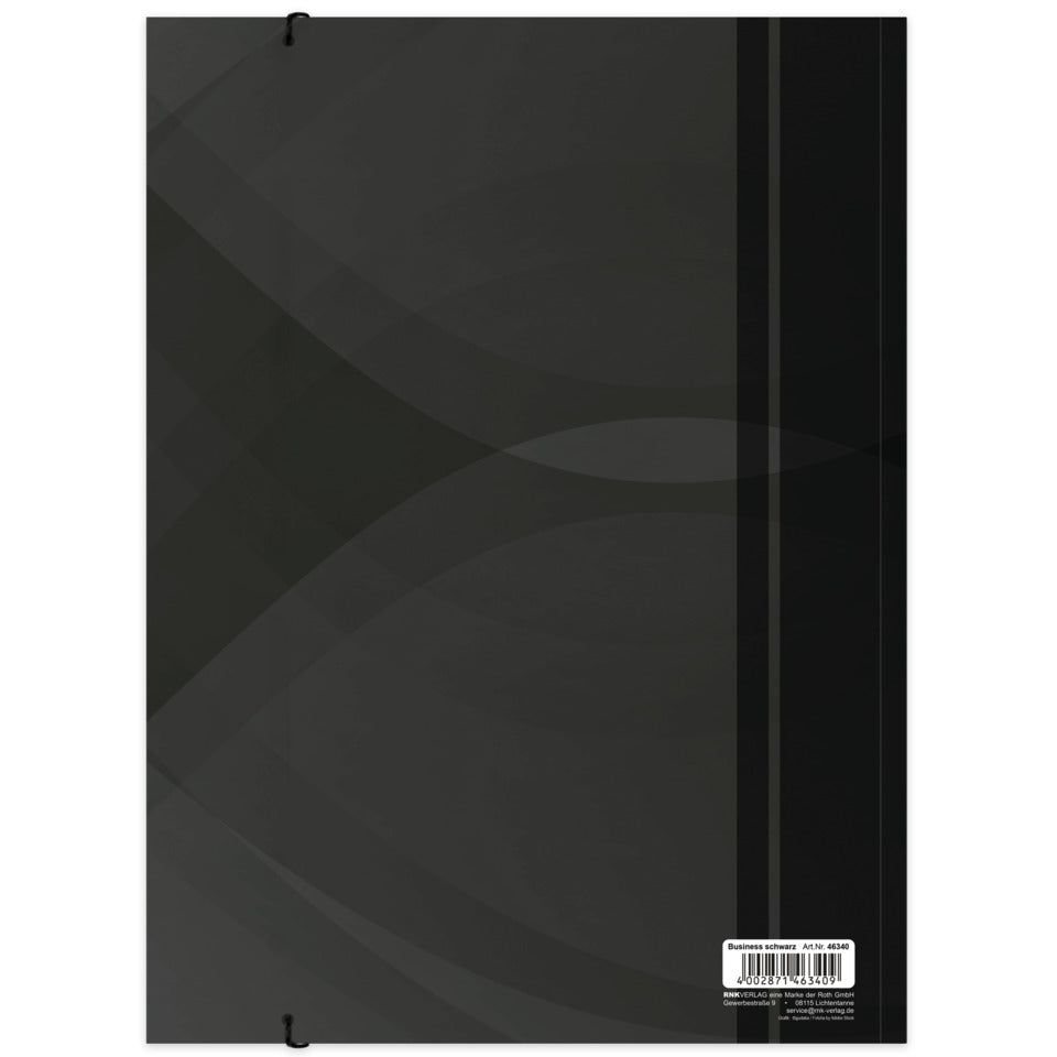 Sammelmappe Business, A4, 240 x 330mm, schwarz  ~ RNK 46340 RNK 46340 240x330mm