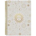 Spiral-Notizbuch Sun, A4, 70g/m², 100 Blatt, 4 Lineaturen, sortiert  ~ RNK 46831 RNK 46831 mit fbg.Rändern