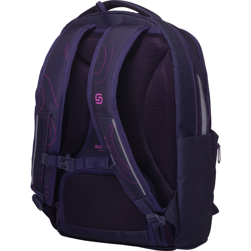 Schulrucksack Wizzard Rey, 46 x 31 x 20 cm, 30L, frequency purple WALKER 42625-474 WALKER 42625-474 30L purple