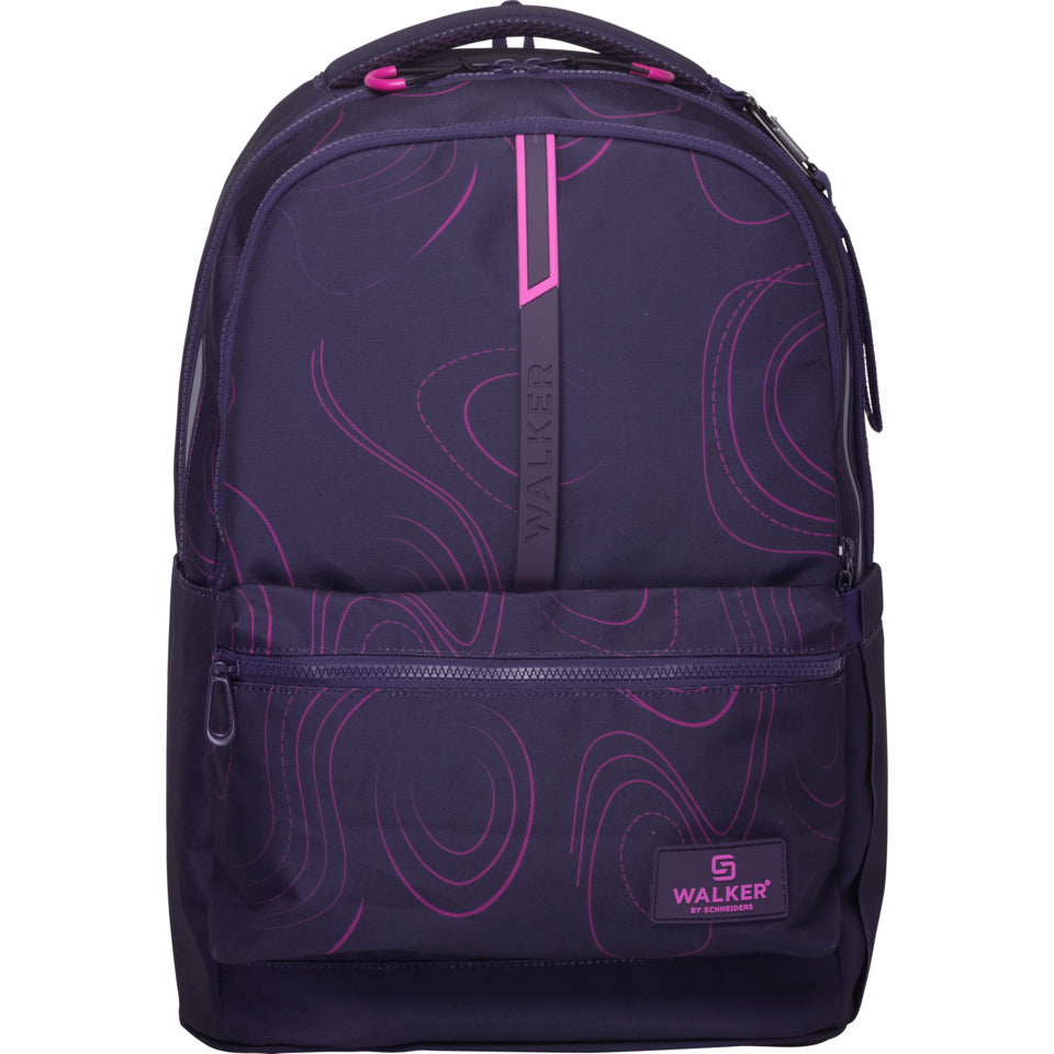 Schulrucksack Wizzard Rey, 46 x 31 x 20 cm, 30L, frequency purple WALKER 42625-474 WALKER 42625-474 30L purple