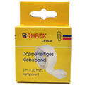 Doppelklebeband, 5m x 30mm, transparent RHEITA 10054-7