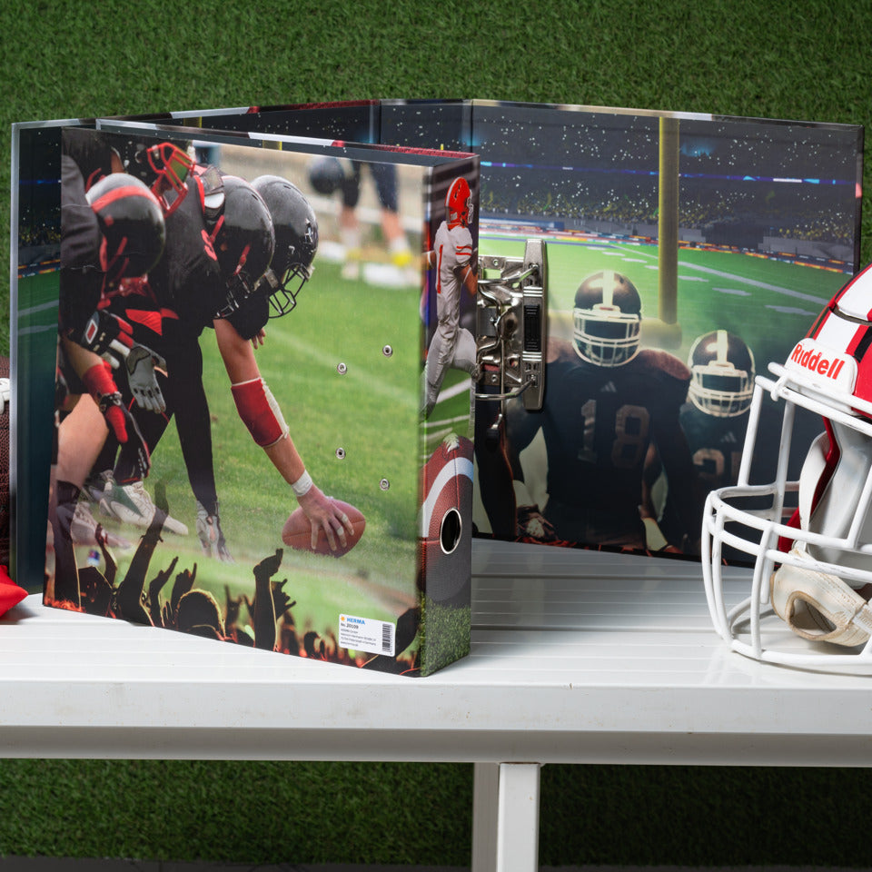 Ordner American Football, A4, 70mm, Karton HERMA 20109 HERMA 20109 Sport