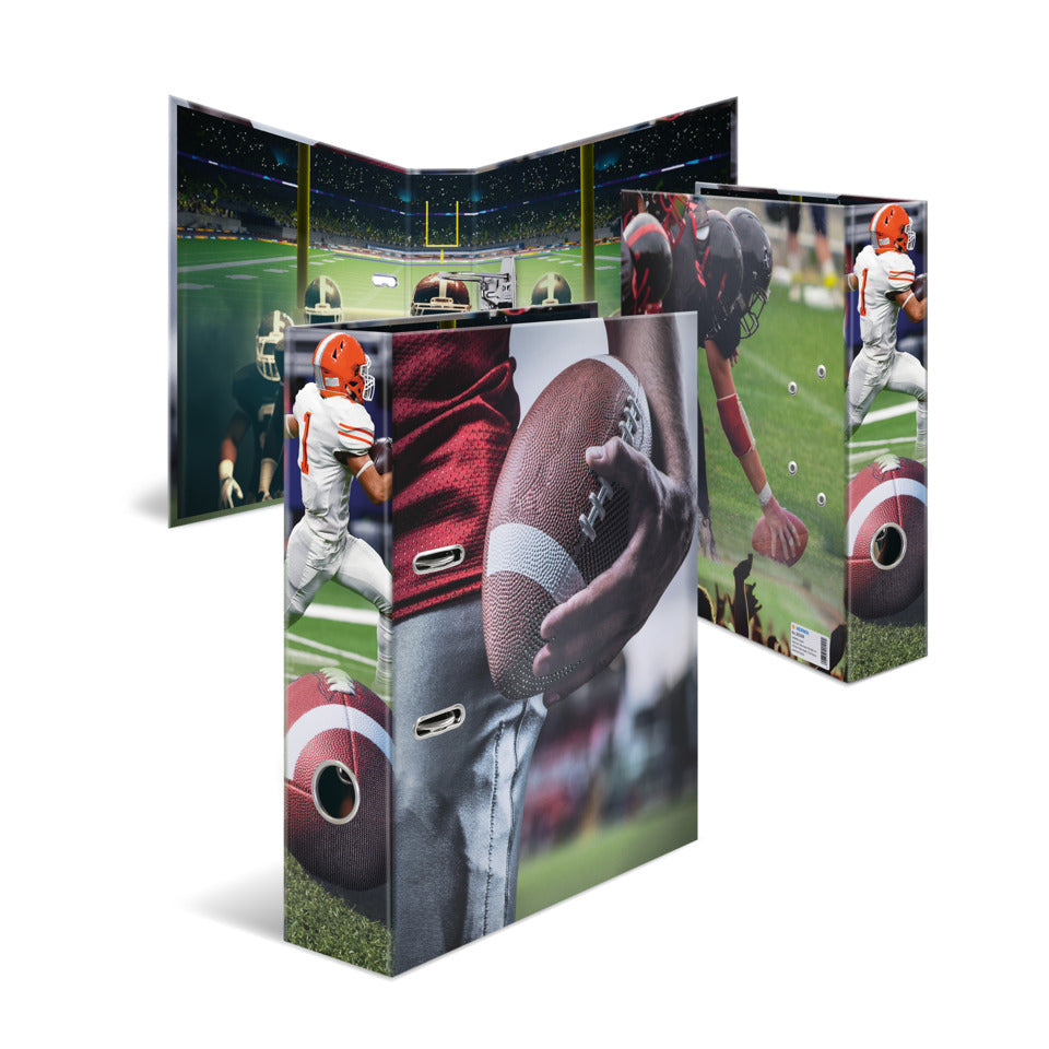 Ordner American Football, A4, 70mm, Karton HERMA 20109 HERMA 20109 Sport