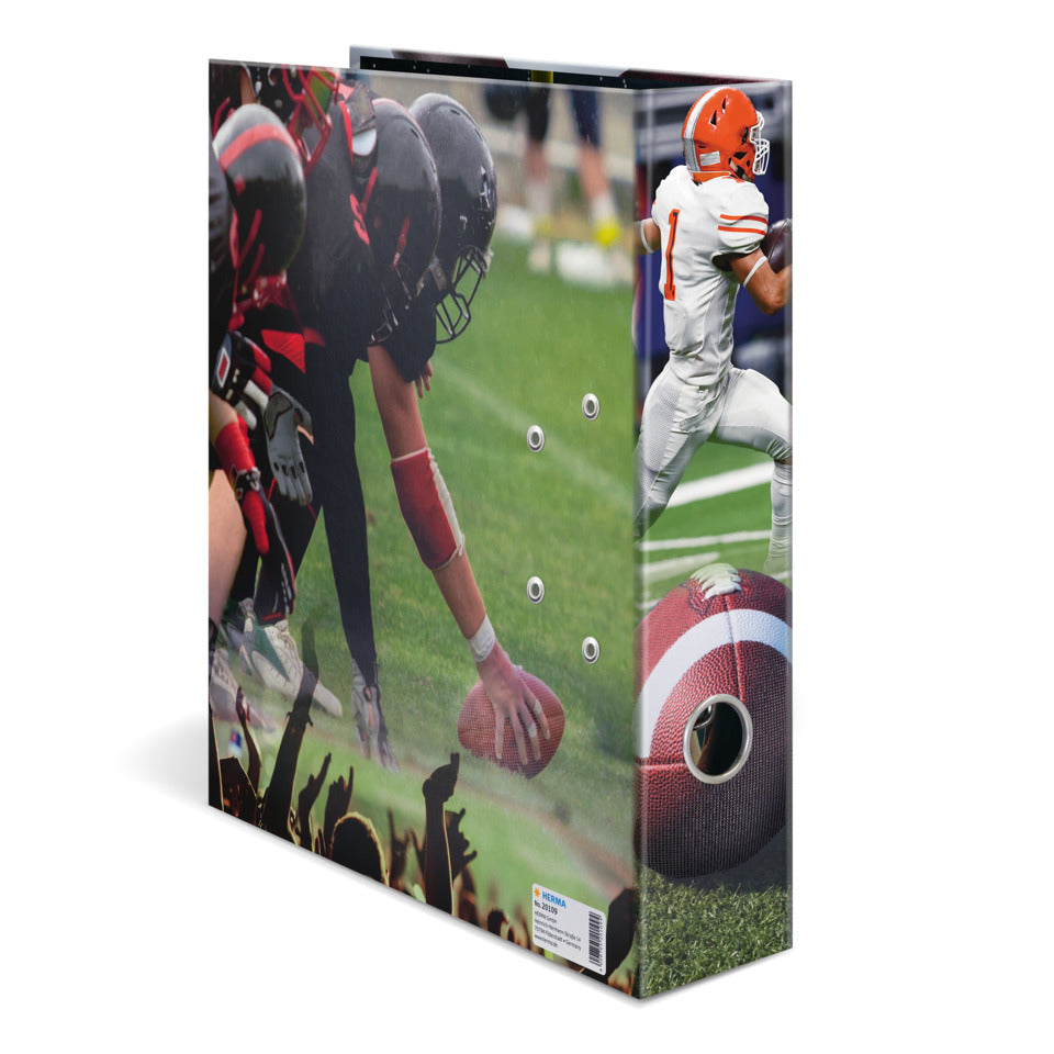 Ordner American Football, A4, 70mm, Karton HERMA 20109 HERMA 20109 Sport
