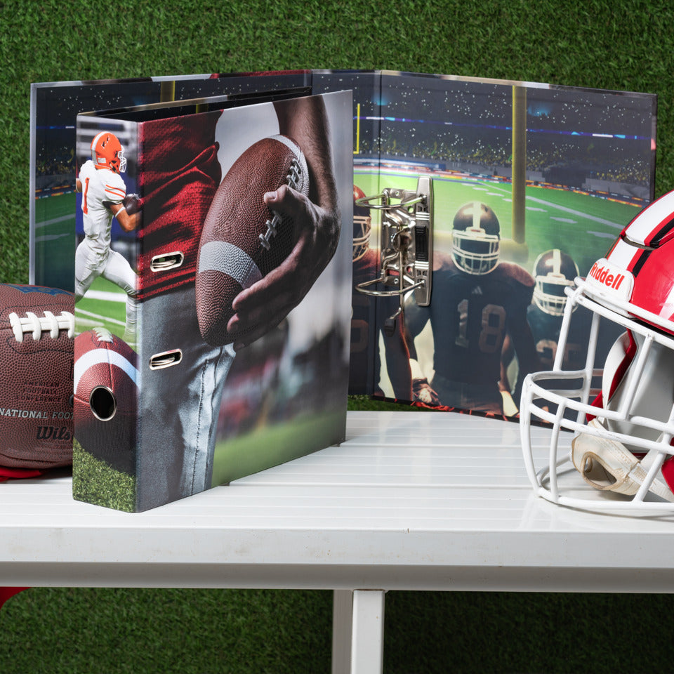 Ordner American Football, A4, 70mm, Karton HERMA 20109 HERMA 20109 Sport
