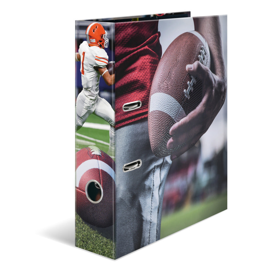 Ordner American Football, A4, 70mm, Karton HERMA 20109 HERMA 20109 Sport
