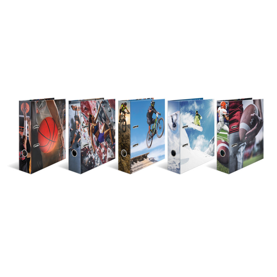 Ordner Wintersport, A4, 70mm, Karton, bunt HERMA 20108 HERMA 20108 Sport