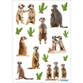 Sticker Erdmännchen, 48 Stück, bunt HERMA 15785