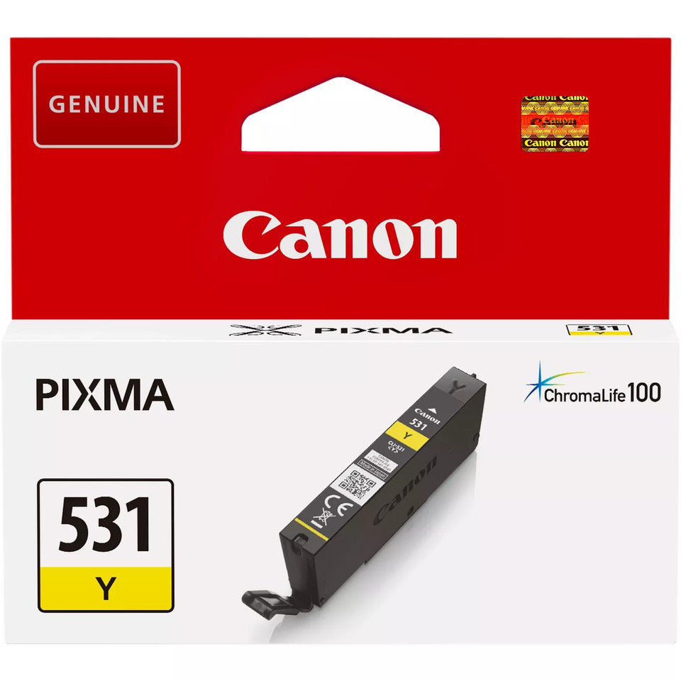 Inkjetpatrone CLI-531Y yellow CANON 6121C001