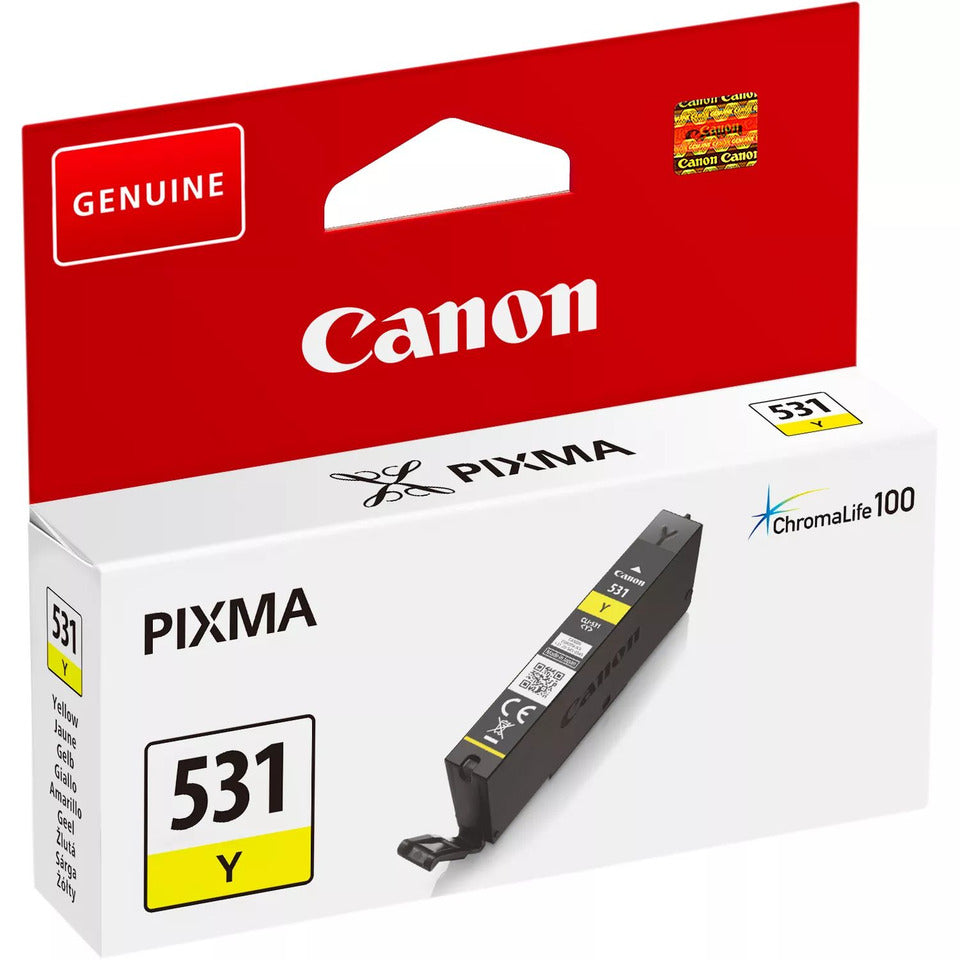 Inkjetpatrone CLI-531Y yellow CANON 6121C001
