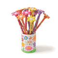 Bleistift mit Radierer Blume, 18,5cm, sortiert TRENDHAUS 964762 TRENDHAUS 964762 18,5cm