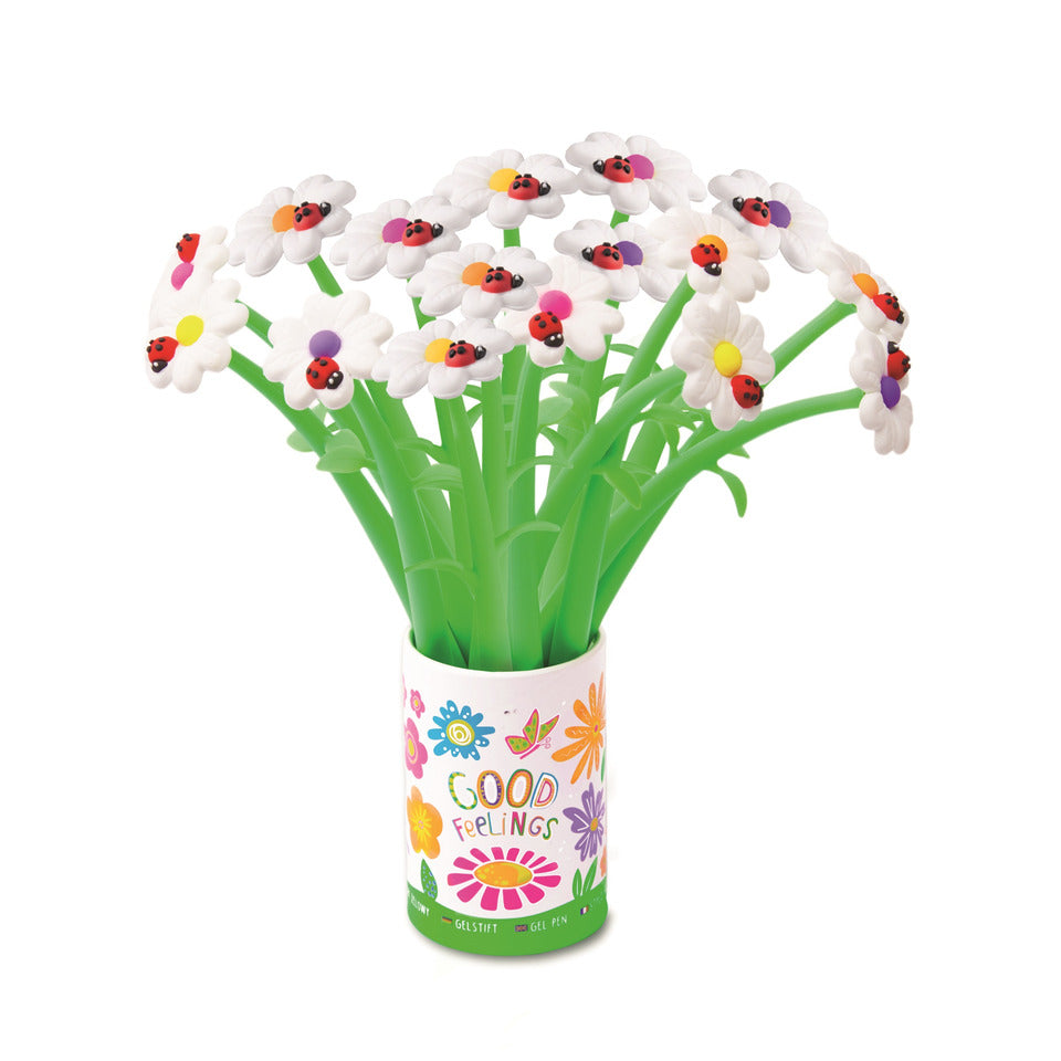 Gelschreiber Wackelblume, 0,7mm, sortiert TRENDHAUS 964878 TRENDHAUS 964878 0,7mm