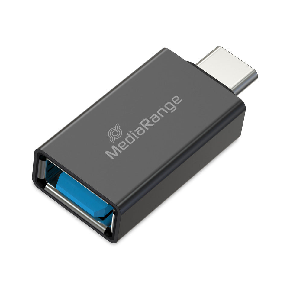 Adapter USB-A/USB-C 3.2, schwarz MEDIARANGE MRCS216