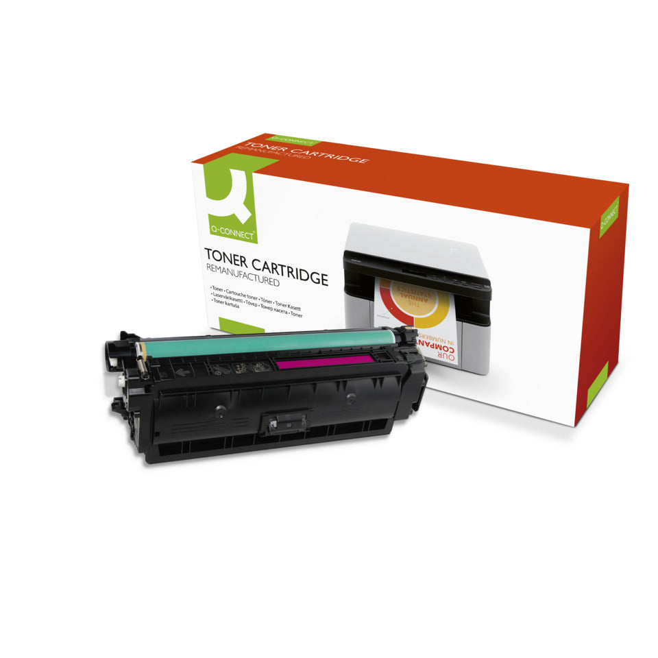 Lasertoner ersetzt HP W2123A, 4.500 Seiten, magenta Q-CONNECT KF03824 Q-CONNECT KF03824 / K18945QC