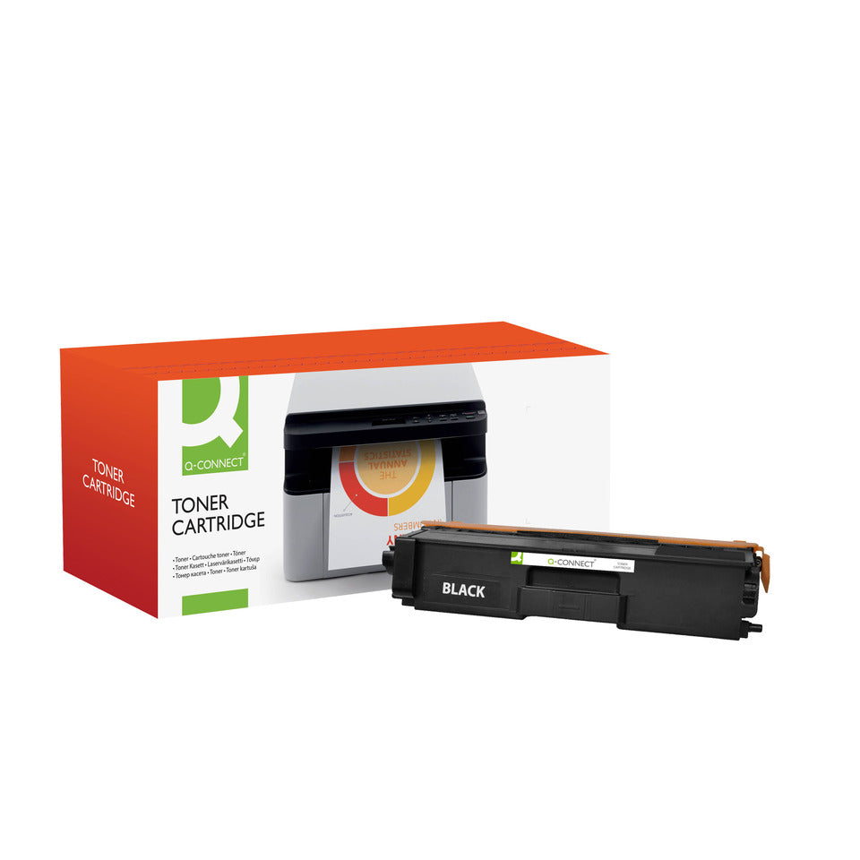 Lasertoner ersetzt Brother TN-326BK, 4.000 Seiten, schwarz Q-CONNECT KF11176 Q-CONNECT KF11176 / K15782QC