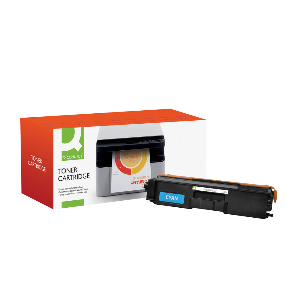 Lasertoner ersetzt Brother TN-326C, 3.500 Seiten, cyan Q-CONNECT KF11177 Q-CONNECT KF11177 / K15783QC