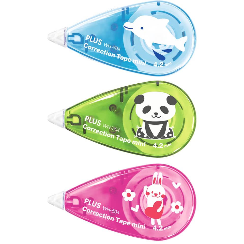 Korrekturroller, 6 m x 4,2 mm, sortiert PLUS JAPAN 46583 PLUS 46583 Display 4,2mm x6m