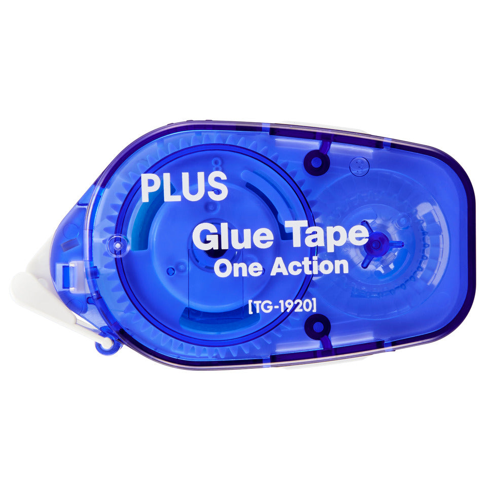 Kleberoller One Action, 8m x 8.4mm, blau PLUS JAPAN 54654 / TG1920 PLUS 54654 / TG1920 8,4mm x 8.4m