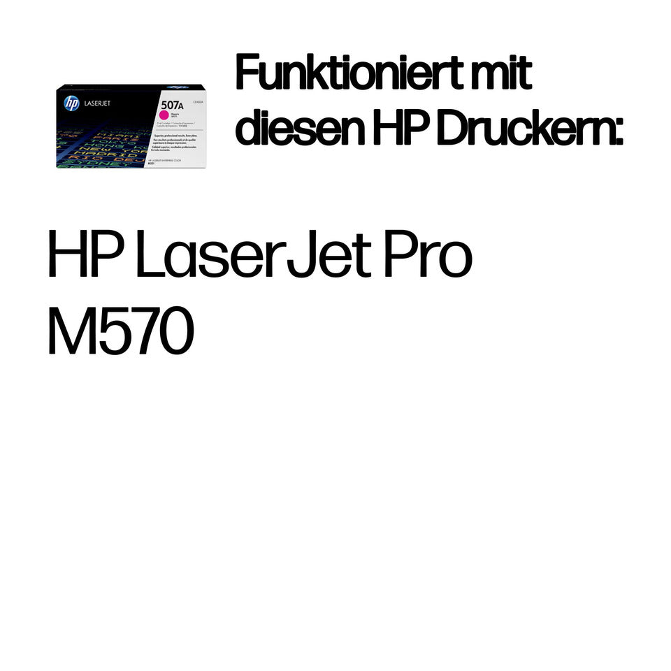Lasertoner Nr. 507A magenta HP CE403A