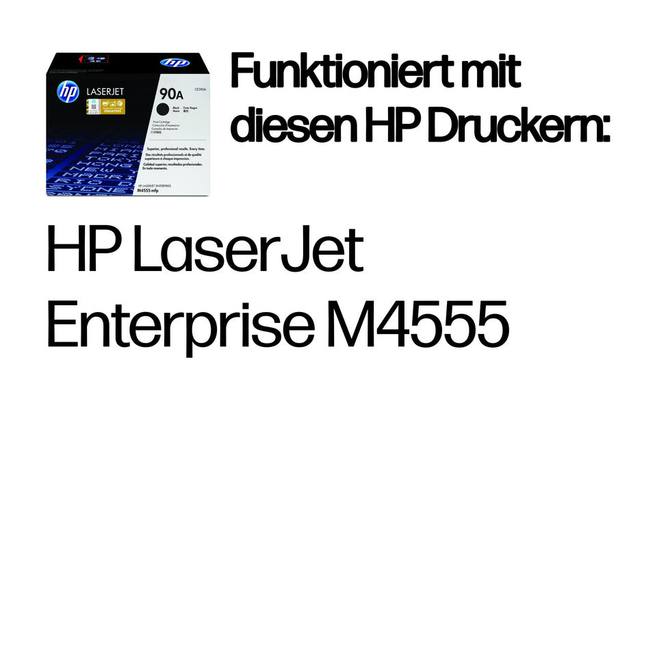Lasertoner Nr. 90A, 10.000 Seiten, schwarz HP CE390A
