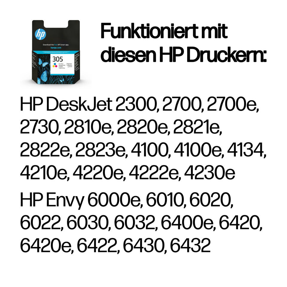 Inkjetpatrone Nr.305 3-farbig HP 3YM60AE
