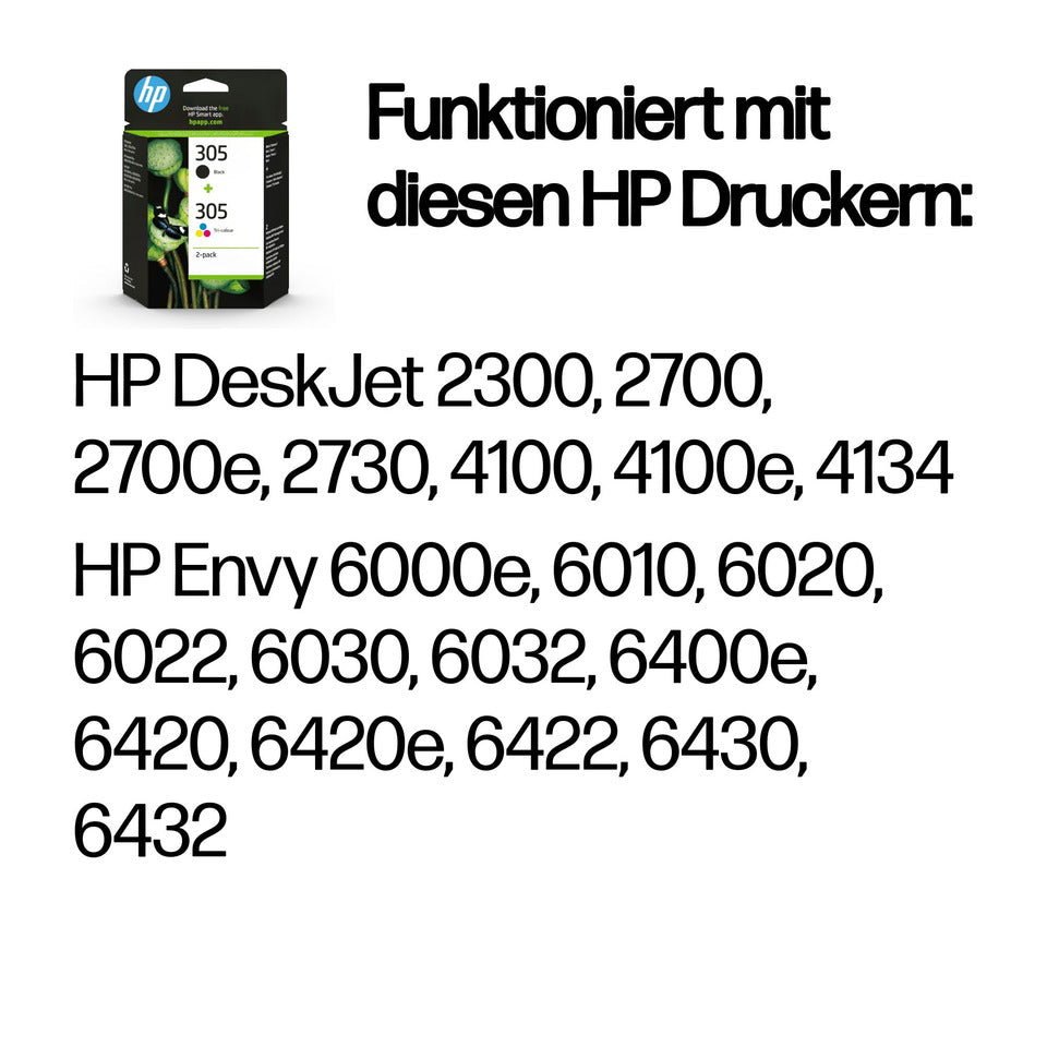 Combo Pack Nr.305 sw+3-fbg. HP 6ZD17AE
