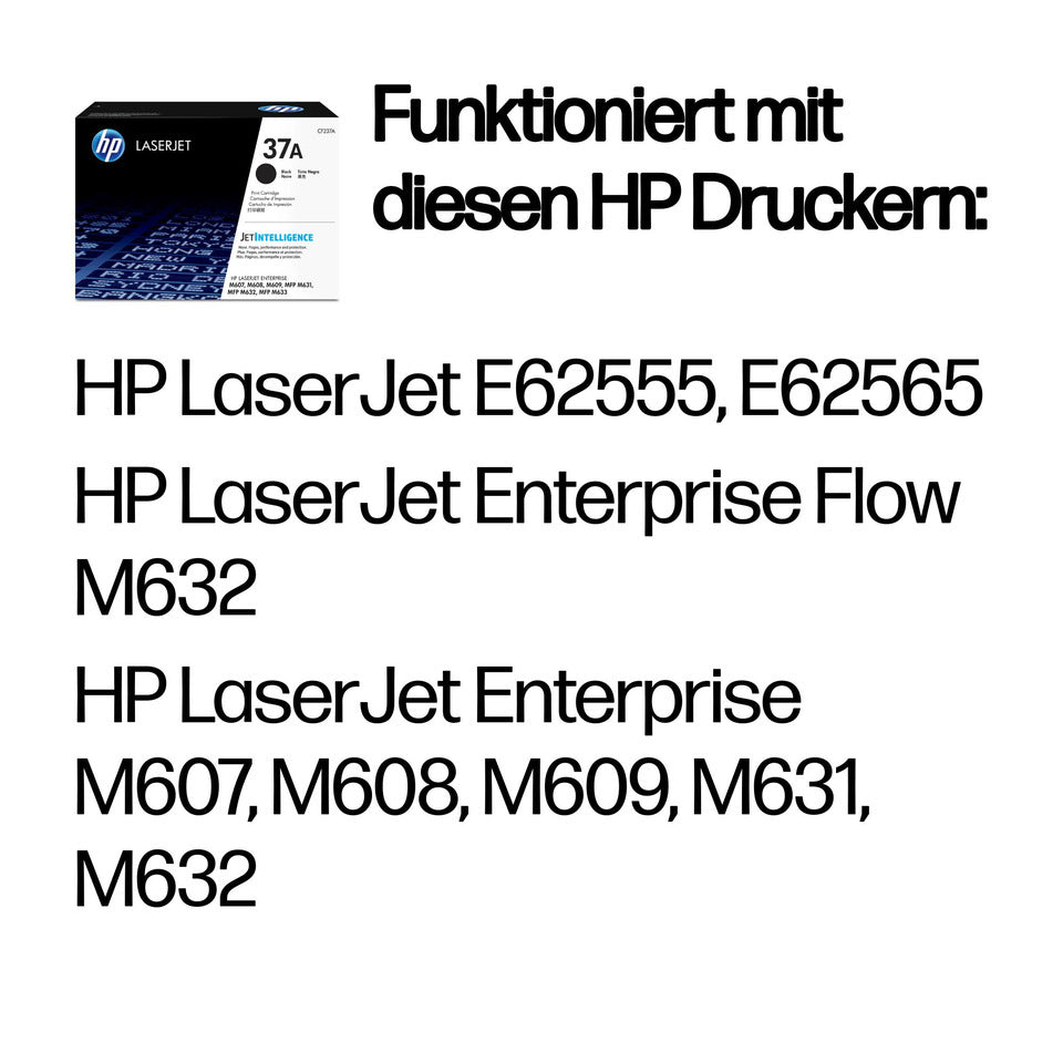 Lasertoner Nr.37A, 11.000 schwarz HP CF237A