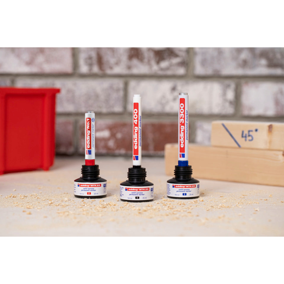 Permanentmarker 400, 1 mm, 4 Stück sortiert EDDING 400-4-2 EDDING 400-4-2 Kartonetui