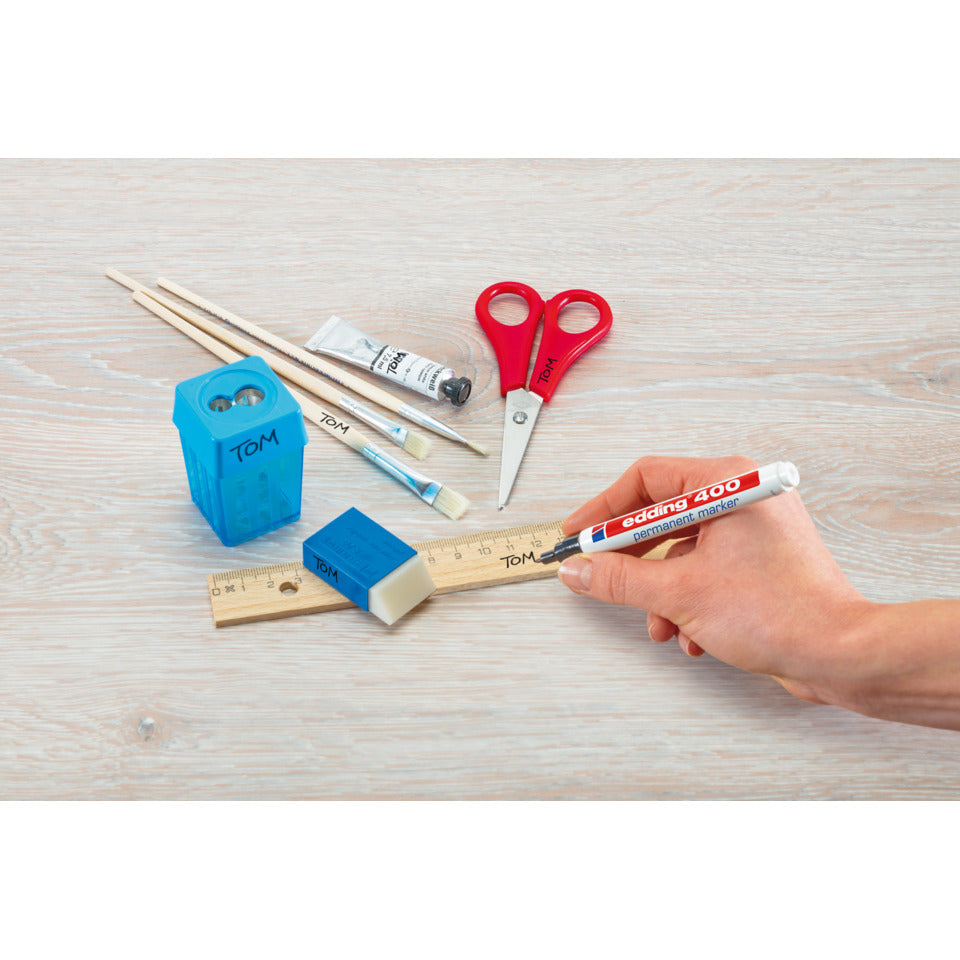 Permanentmarker 400, 1 mm, 4 Stück sortiert EDDING 400-4-2 EDDING 400-4-2 Kartonetui
