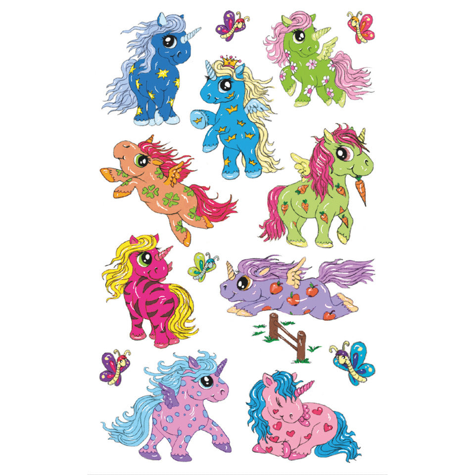 Sticker Kids Einhörner, 15 Stück AVERY ZWECKFORM 56063