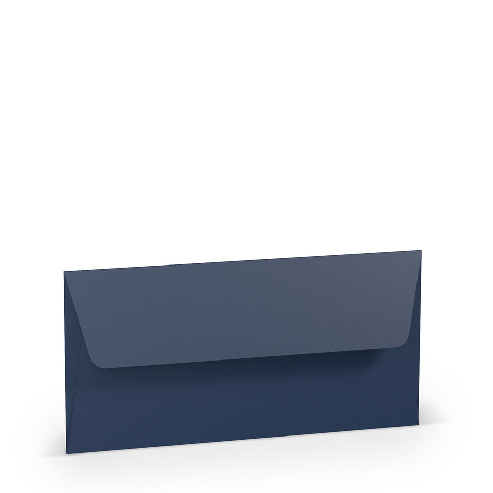Briefumschlag Paperado, DIN lang, 100g/m², SF, nassklebend, jeans RÖSSLER 16400290 RÖSSLER 16400290  110x220mm gerippt