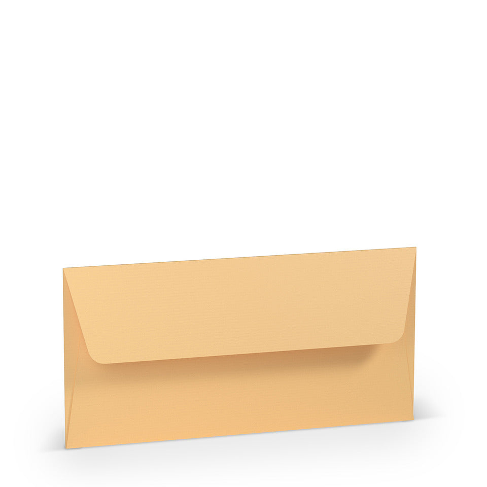 Briefumschlag Paperado, DIN lang, 100g/m², SF, 
nassklebend, melon RÖSSLER 164002122 RÖSSLER 164002122   110x220mm gerippt