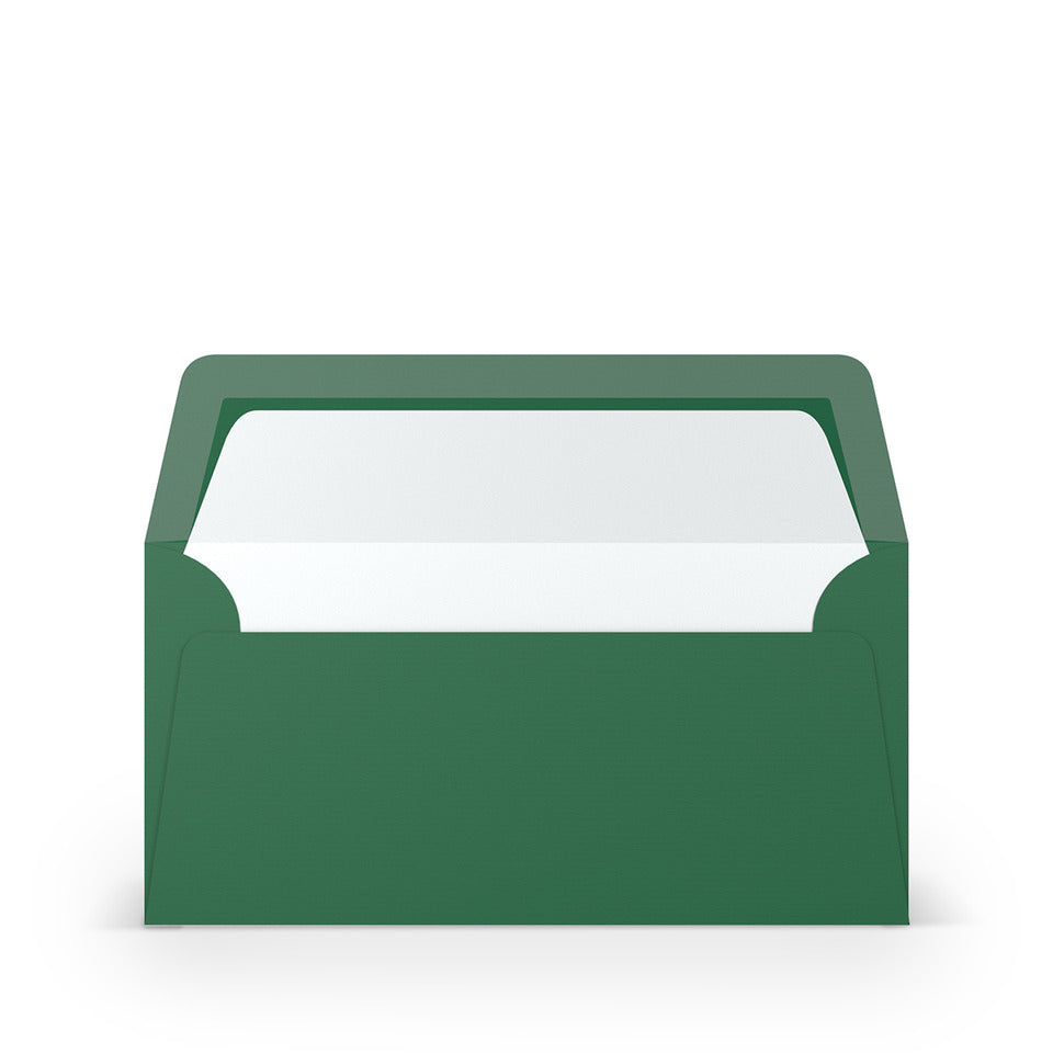 Briefumschlag Paperado, DIN lang, 100g/m², SF, nassklebend, tannengrün RÖSSLER 16400297 RÖSSLER 16400297   110x220mm gerippt