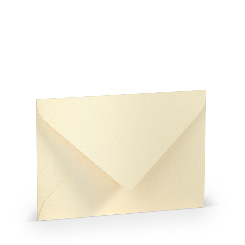Briefumschlag Paperado, B6, 120g/m², nassklebend, candle light metallic RÖSSLER 164020303 RÖSSLER 164020303   125x176 mm