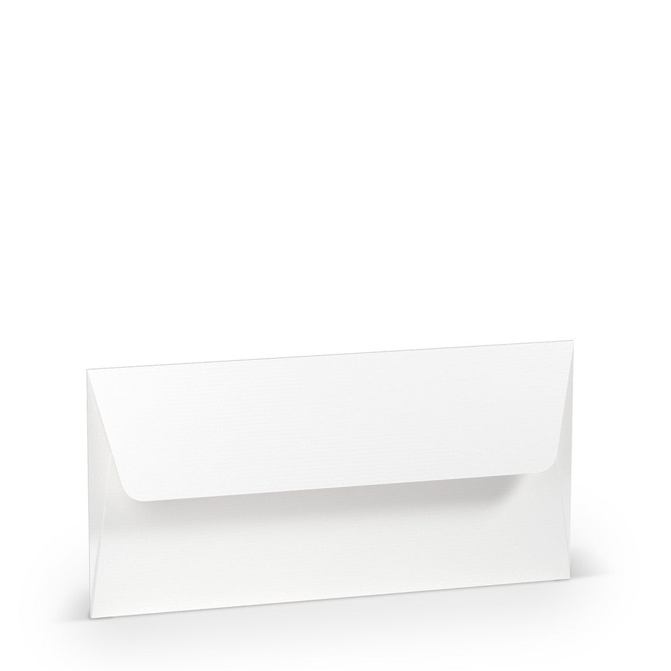 Briefumschlag Paperado, DIN lang, 100g/m², SF, nassklebend, weiß RÖSSLER 16400209 RÖSSLER 16400209    110x220mm gerippt