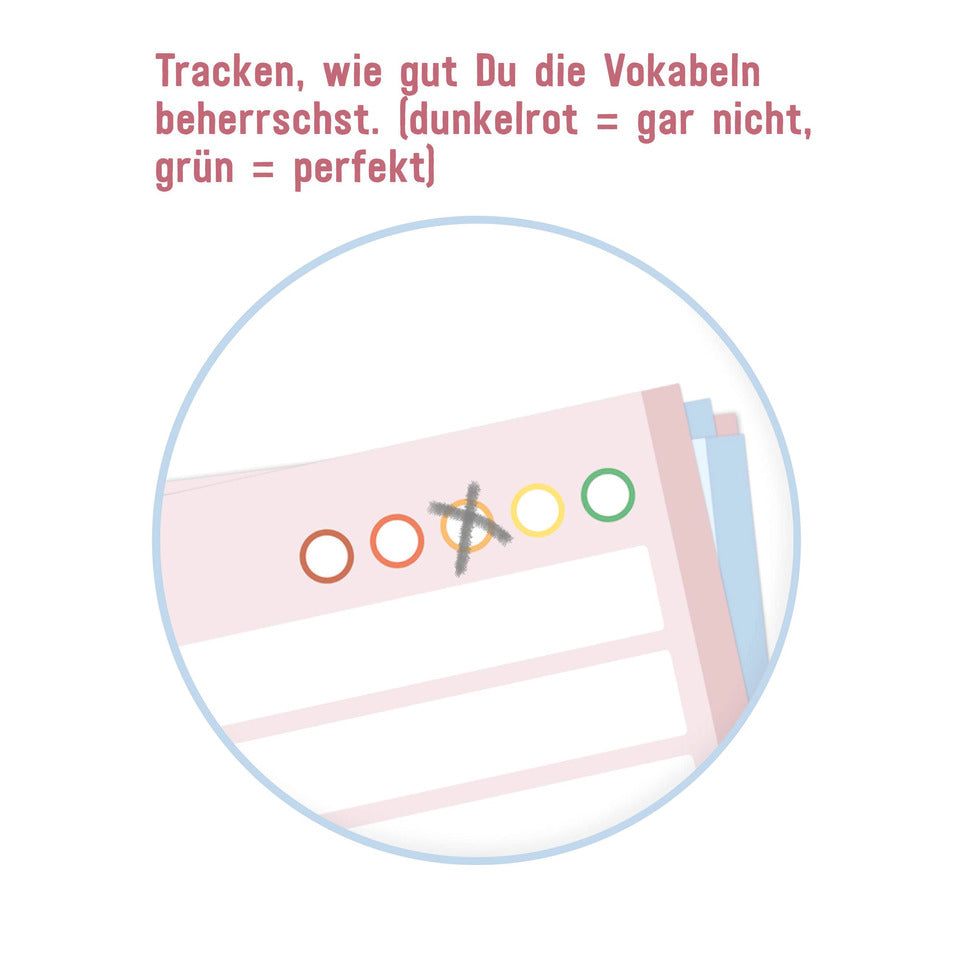 Vokabel-Karten Englisch, A8, 200 Stück HÄFFT 5268-7