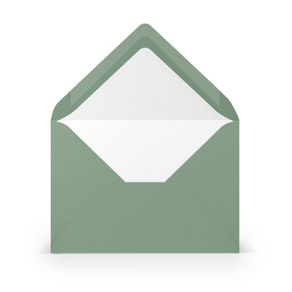 Briefumschlag Paperado, C6, 100g/m², SF, nassklebend, eucalyptus RÖSSLER 16400567 RÖSSLER 16400567 C6
