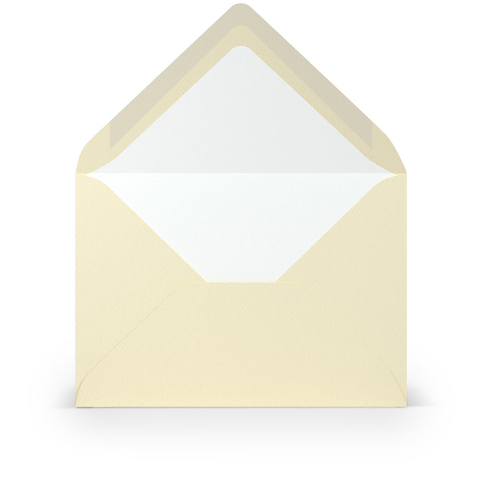 Briefumschlag Paperado, C6, 100g/m², SF, nassklebend, chamois RÖSSLER 16400508 RÖSSLER 16400508  114x162mm gerippt