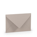 Briefumschlag Paperado, C6, 100g/m², SF, nassklebend, taupe RÖSSLER 16400549 RÖSSLER 16400549 114x162mm gerippt